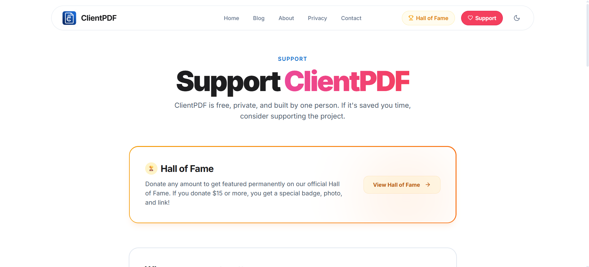ClientPDF | StrictSeal